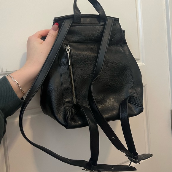 Matt and Nat black purse backpack - Picture 3 of 5